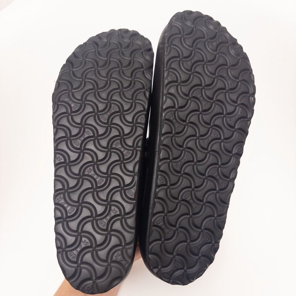 Birkenstock London Black Oiled Clog Shoes Size 42 Narrow - Picture 9 of 12